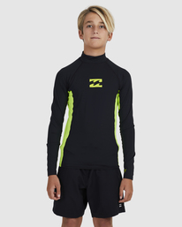 All Day Wave Performance Fit Rash Vest - Coastal