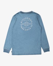 7 Boy's Big Wave Dan Long Sleeve T-Shirt Orange UBBZT00124 Billabong