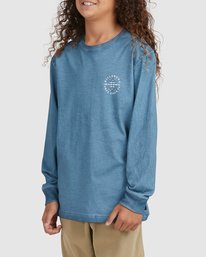 2 Boy's Big Wave Dan Long Sleeve T-Shirt Orange UBBZT00124 Billabong