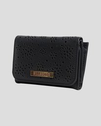 2 Lana Tri-fold Wallet Black UBJAA00133 Billabong