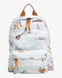 billabong striped backpack