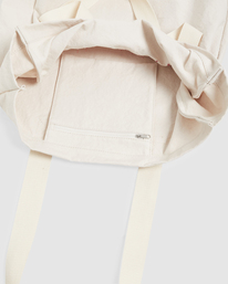 4 Day For It Canvas Tote Bag White UBJBT00162 Billabong