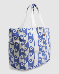 2 The Curl Tote Bag Blue UBJBT00171 Billabong