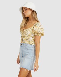 1 So Lucky Denim Mini Skirt Blue UBJDK00100 Billabong