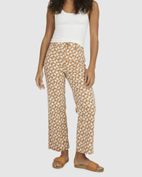 1 Sundial Cropped Pants Brown UBJDP00107 Billabong