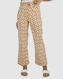 2 Sundial Cropped Pants Brown UBJDP00107 Billabong