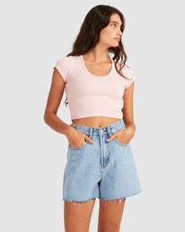 1 Baby Vee T-Shirt Pink UBJKT00116 Billabong