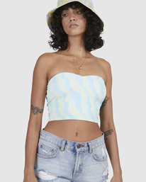 4 My Wave Top Strapless Bodycon Top Multicolor UBJKT00151 Billabong