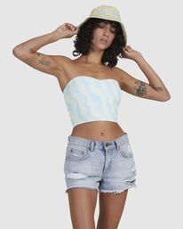 0 My Wave Top Strapless Bodycon Top Multicolor UBJKT00151 Billabong