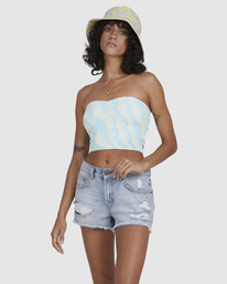 1 My Wave Top Strapless Bodycon Top Multicolor UBJKT00151 Billabong