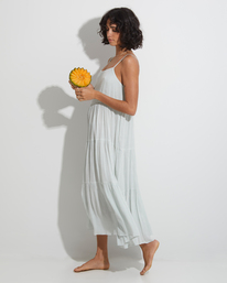 0 On The Beach Maxi Dress Green UBJWD00157 Billabong