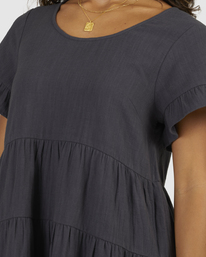 3 Pixie Babydoll Dress Black UBJWD00277 Billabong