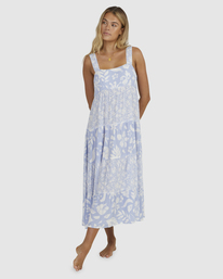 BLUE BELL SHINE ON MIDI DRESS  UBJWD00281