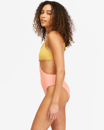 1 Hi Life Freya One Piece Swimsuit Yellow UBJX100122 Billabong