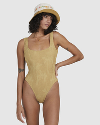 1 Verano Square Tanker One Piece Swimsuit  UBJX100167 Billabong