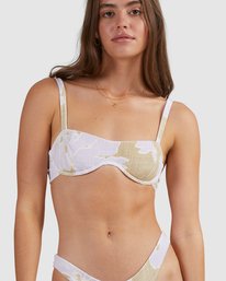 6 Haveli Bay Olivia Underwire Bikini Top Beige UBJX300222 Billabong