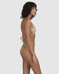 4 Shallow Rays Bells Side-Tie Bikini Bottoms Yellow UBJX400199 Billabong