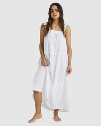 0 Sun Chasers Maxi Dress White UBJX600152 Billabong