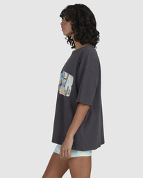2 Waves For Dayz Boyfriend T-Shirt Black UBJZT00129 Billabong