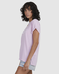 1 One Wave Burnout T-Shirt Purple UBJZT00165 Billabong