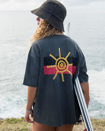 0 Otis Sunrise - Oversized T-Shirt for Women  UBJZT00314 Billabong