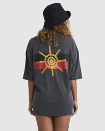 3 Otis Sunrise - Oversized T-Shirt for Women  UBJZT00314 Billabong