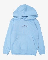 3 Boy's (2-7) Core Arch Pullover Hoodie Blue UBTFT00109 Billabong