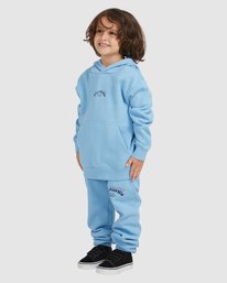 2 Boy's (2-7) Core Arch Pullover Hoodie Blue UBTFT00109 Billabong