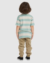 2 Boy's (2-7) Groms Hector Short Sleeve T-Shirt Beige UBTKT00101 Billabong