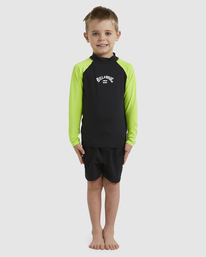 0 Boys 2-7 All Day Arch Rash Vest Multicolor UBTWR03004 Billabong