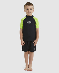 0 Boys 0-7 All Day Arch Rash Vest Multicolor UBTWR03005 Billabong