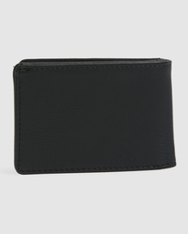 2 Revival Slim Line Bi-Fold Wallet Black UBYAA00111 Billabong