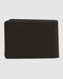 1 Revival Slim Line Bi-Fold Wallet Brown UBYAA00111 Billabong