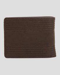 2 Junction Bi-Fold Wallet Brown UBYAA00115 Billabong
