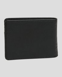 2 Line Up Flip Bi-Fold Wallet Black UBYAA00116 Billabong