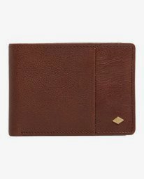 4 Downtown Slim-Line Bi-Fold Wallet Green UBYAA00117 Billabong