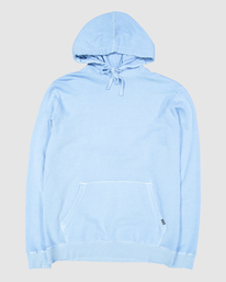 5 Overdyed Pop Pullover Hoodie Blue UBYFT00112 Billabong