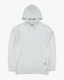0 Overdyed Pop Pullover Hoodie Grey UBYFT00112 Billabong