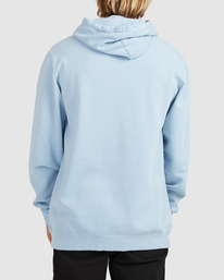 3 Overdyed Pop Pullover Hoodie Blue UBYFT00112 Billabong