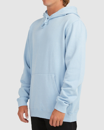 1 Overdyed Pop Pullover Hoodie Blue UBYFT00112 Billabong