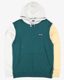 4 Colour Block Pop Hoodie Multicolor UBYFT00122 Billabong