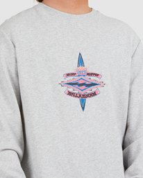 4 Core Diamond Crewneck Sweatshirt Grey UBYFT00125 Billabong