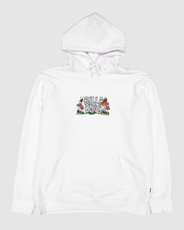 5 Creepy Pop Hoodie White UBYFT00147 Billabong