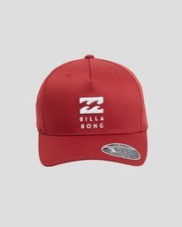 1 United Flexfit 110 Snapback Hat Red UBYHA00111 Billabong