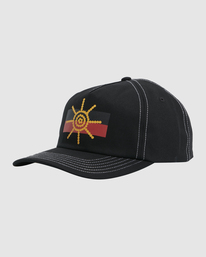 1 Otis Sunrise Snapback Hat Black UBYHA00258 Billabong