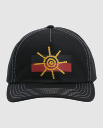 2 Otis Sunrise Snapback Hat Black UBYHA00258 Billabong