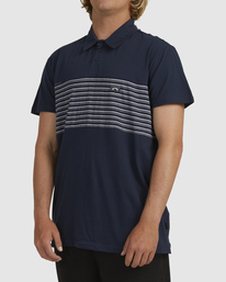 1 Banded Die Cut Polo Blue UBYKT00107 Billabong