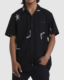 1 Otis Suns Vacay Shirt Black UBYWT00120 Billabong