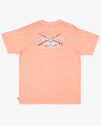 6 Bong Days Short Sleeve T-Shirt Orange UBYZT00163 Billabong