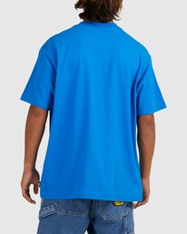 3 Skeggs 90s Guy - T-Shirt für Männer Blau UBYZT00358 Billabong